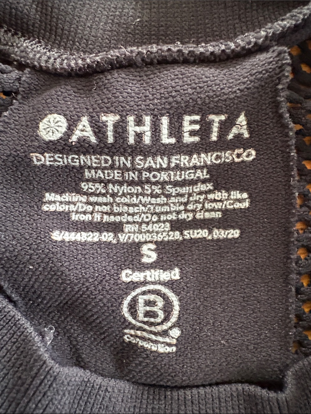 Athleta Sleeveless Black Ribbed Knit Tank Top - Picture 2 of 3